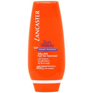 Купить молочко для загара Lancaster Sun Beauty Silky Milk Fast Tan Optimizer SPF15 Киев
